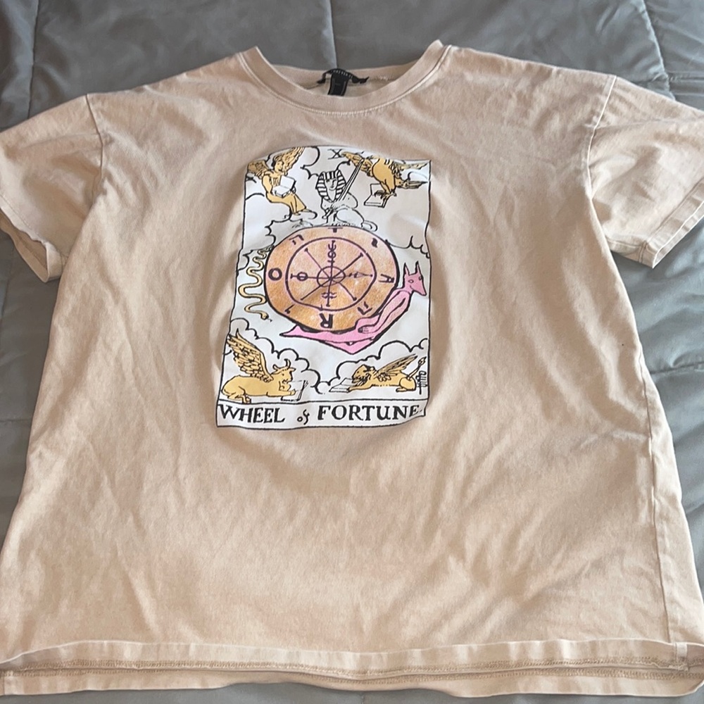 Forever 21 Wheel of Fortune Graphic Tee